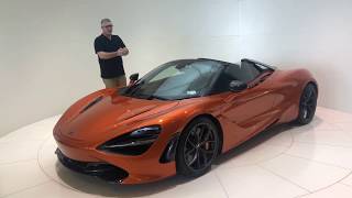 The new 720s spider has arrived at mclaren auckland in performance
spec with azores paint finish. for more information please visit or
contact one of our fri...
