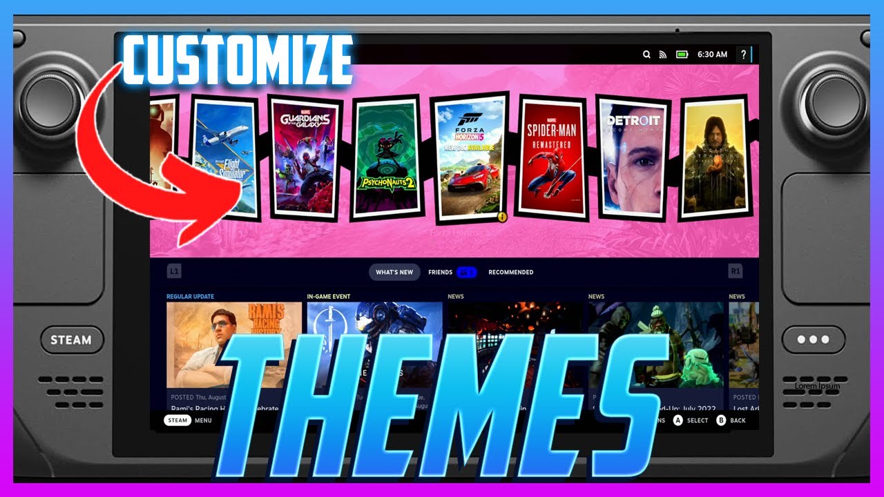 How To Set Up Theme's & Plugins For The Steam Deck YouTube