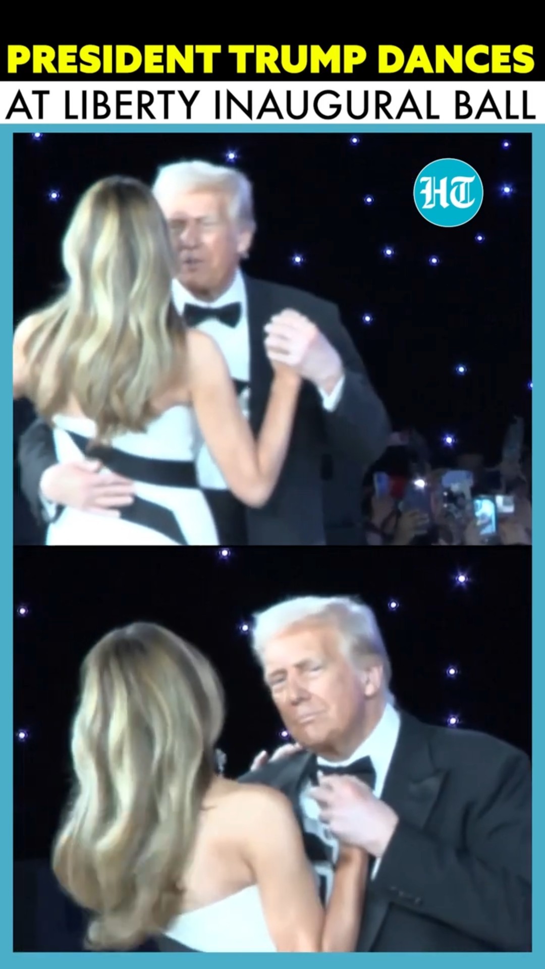President Trump Dances With First Lady Melania At Liberty Inaugural Ball