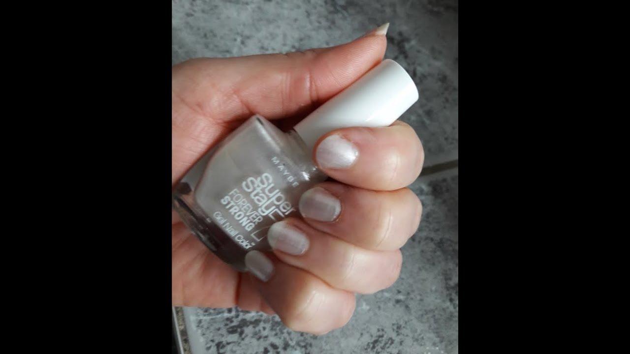 - 77 Nr. Maybelline des - YouTube Nagellack Top Pearlwhite 😍 Monats