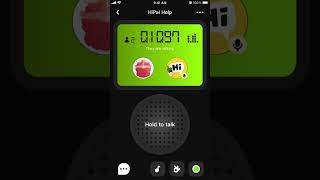 How to use Walkie Talkie in HiPal app? screenshot 2