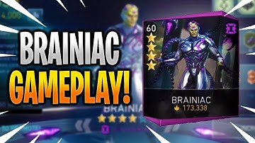 *NEW* BRAINIAC GAMEPLAY! - Injustice 2 Mobile