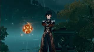 a rainy dawn || Genshin Impact OST   rain ambience