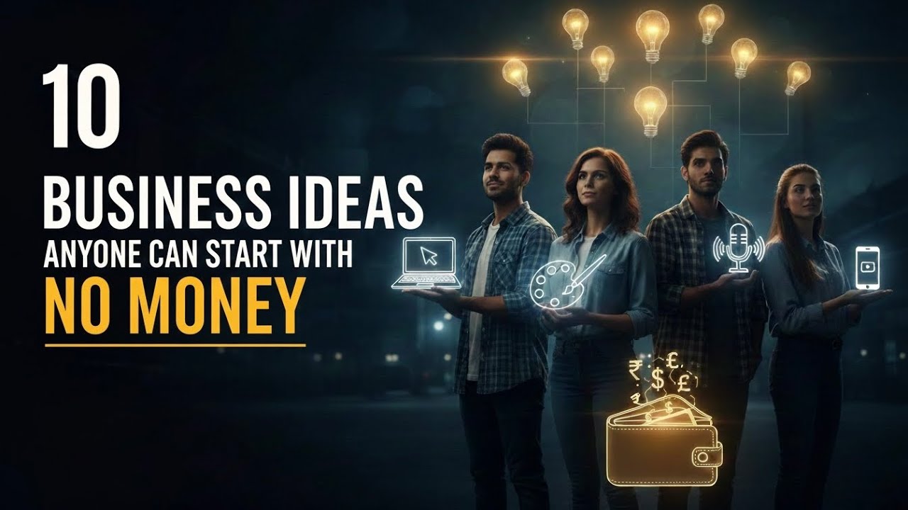 10 Business Ideas You Can Start with ₹0 | Zero Investment Business ...