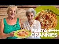 Watch 90yr old Olga make ultra-fine maccheroncini pasta! | Pasta Grannies
