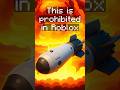 This gears are prohibited 🤯 #roblox #robloxshorts