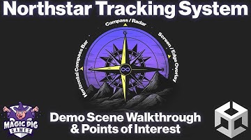 Demo Scene Walkthrough • Northstar Tracking System for Unity [Compass/Radar/Overlays]
