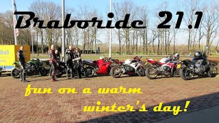 Braboride 21.1, nice sunny winter ride