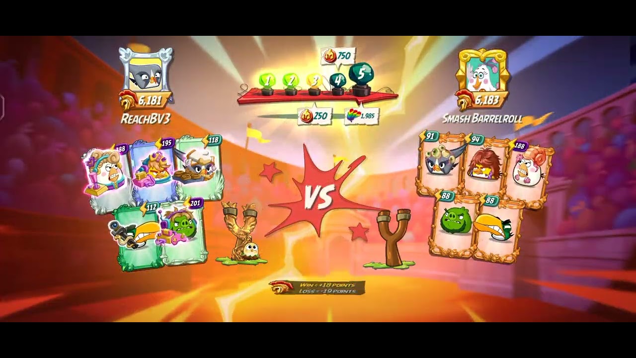  Angry Birds 2 Arena battle Today #080326 