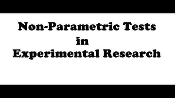 Non-parametric tests in Experimental Research Part-2: McNemar test and Cochran