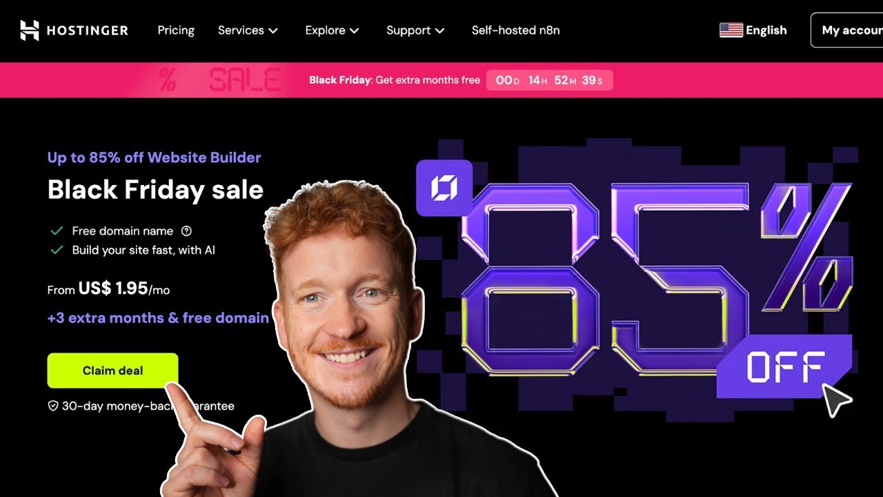 Hostinger Coupon Code For Black Friday – Save Up to 85% with this Promo Code 💸