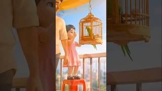 Kya bachi ne sahi Kiya 😳 🥰 ll #Parrot vala video #parrot vala cartoon #TikTok vala video #Shorts