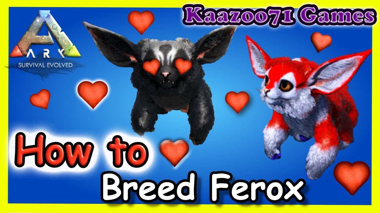 How to Breed Ferox in Ark 💥 YouTube