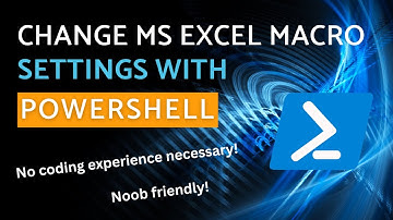 Create a Script to Change Excel Macro Settings Outside of MS Office