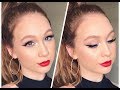 Classic Hollywood glam makeup tutorial | Elora Jean