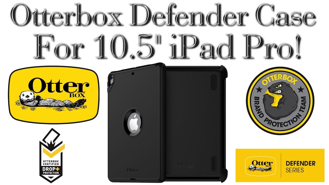 OtterBox Defender Case For 10.5" Apple iPad Pro! [Unboxing]
