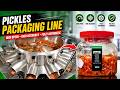 Automatic Pickles Packaging Line |  Weighing Filling Capping Sealing Labeling