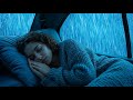 Gentle Rain on a Warm Car Roof During Night Calm for Better Sleep