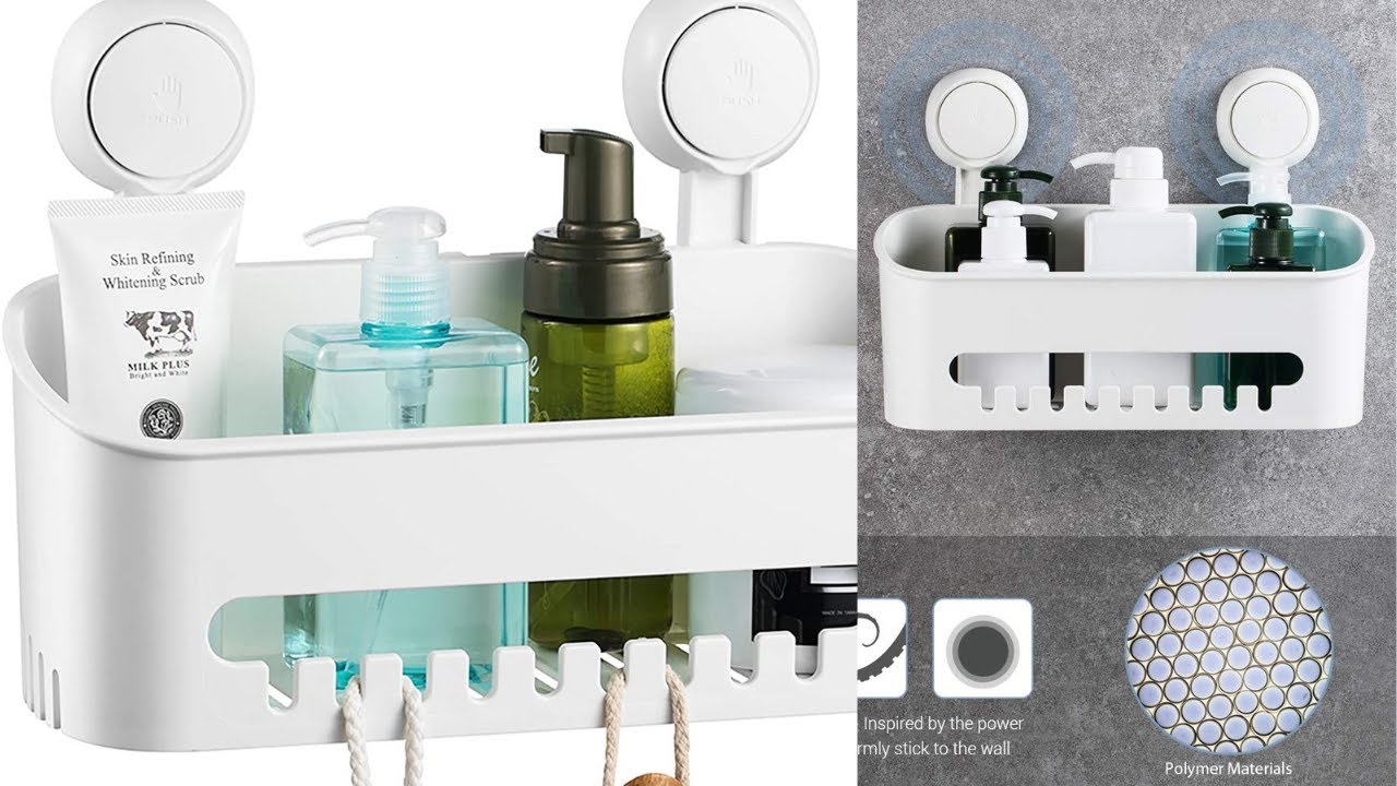 ilikable vacuum shower caddy suction cup no-drilling usa amazon 2021 review | ilikable vacuum shower