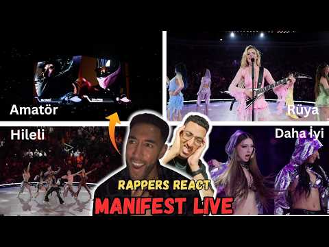 CANADIAN RAPPERS REACT TO MANIFEST LIVE IN ÜLKER ARENA