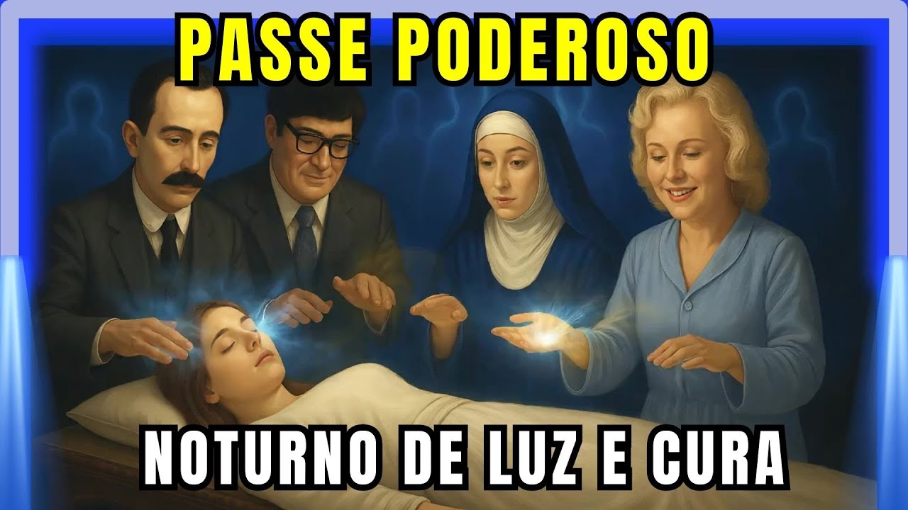 PASSE NOTURNO DE CURA e LUZ com SCHEILLA, CHICO, JOANNA e EURÍPEDES