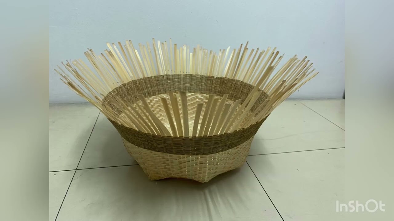 วิธีการสานกระบุงแปดมุม แบบย่อๆ                27 สิงหาคม 2565