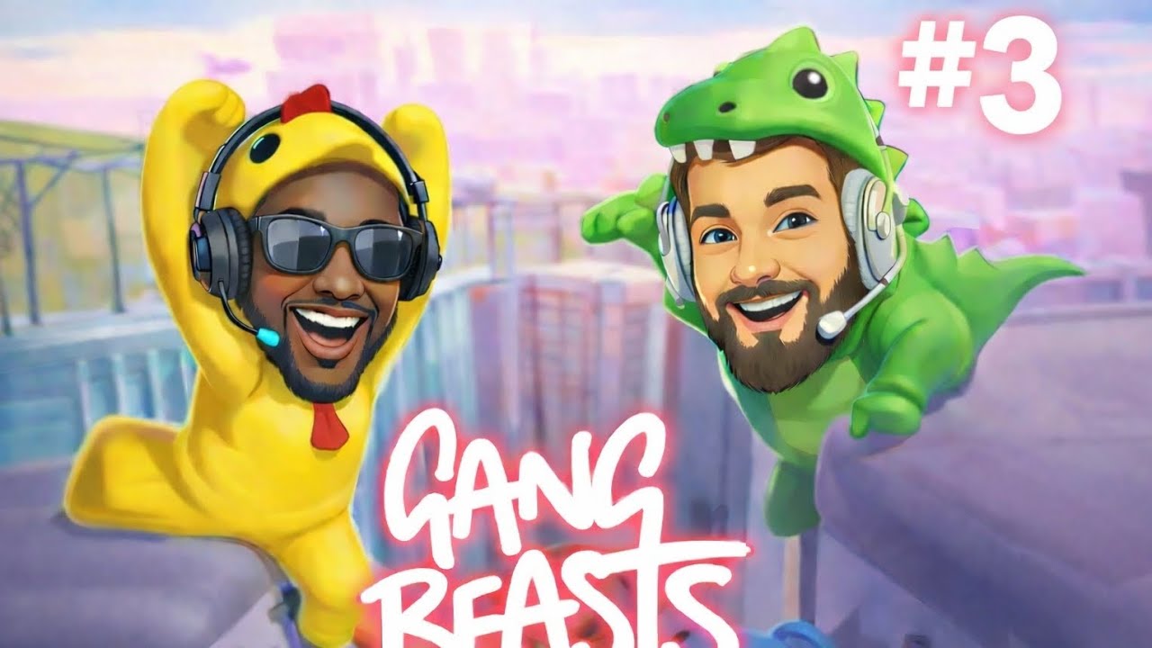 A REVIRAVOLTA DO MEGATRONJUNIOR 😱 | Gang Beasts Parte 3