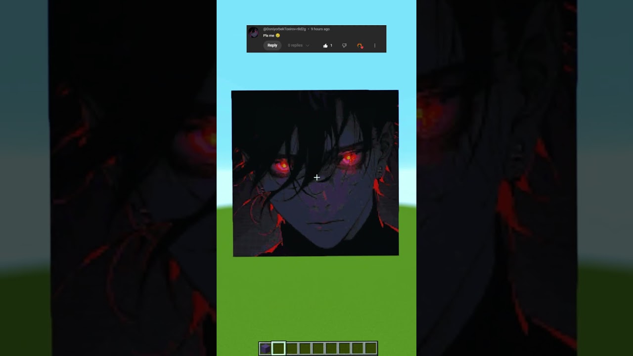 Minecraft subscribers LOGO To pixel art 