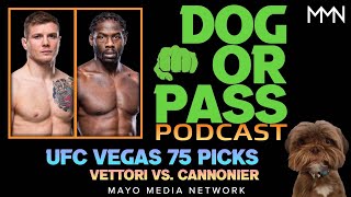 UFC Vegas 75 Picks, Bets, Props | Vettori vs Cannonier Fight Previews, Predictions