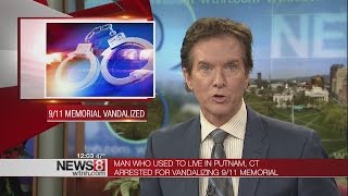 Authorities: Man vandalized town’s 9-11 memorial