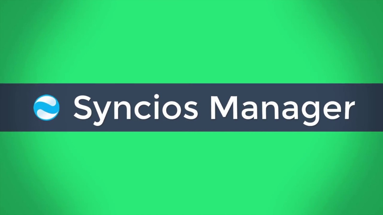 syncios iphone manager free