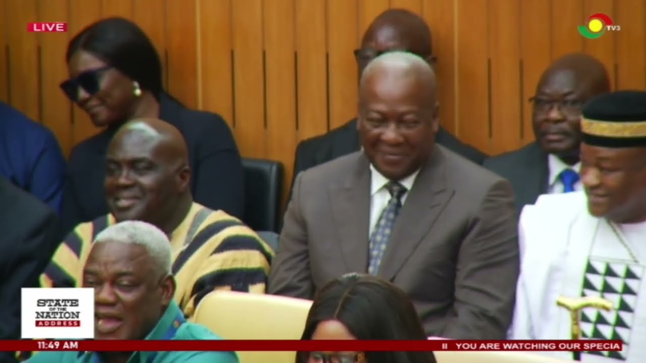 #SONA: Akufo-Addo Arrives - Ready to Deliver Address