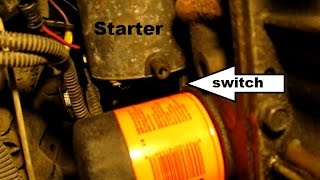 How to replace the starter in a GM 2.4L quad four Grand Am,  Sunfire, Cavalier, Malibu and others