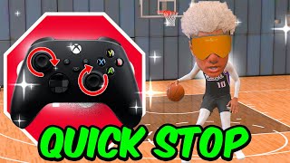 Every QUICK STOP Method in NBA 2K25 | BEST DRIBBLE TUTORIAL