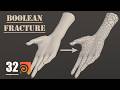 PART 32: Boolean Fracture (Professional Workflow)