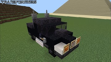 Minecraft - Transformers 1/2/3 Ironhide Tutorial!