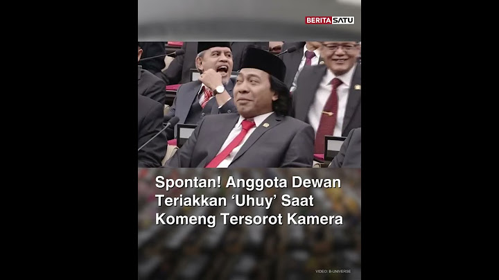 Spontan! Anggota Dewan Teriakkan 'Uhuy' Saat Komeng Tersorot Kamera #komeng #dpr #beritasatu