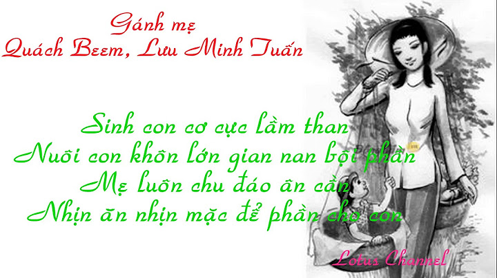 Gánh mẹ - quách beem mp3