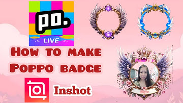 How to make poppo logo using inshot app