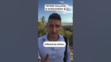 Tether collapse will take down BTC. #crypto #btc #bitcoin #tether #blockchain #xrp