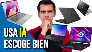Guia Para Escoger Una Laptop Con Ia