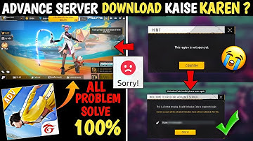 HOW TO DOWNLOAD ADVANCE SERVER OB45 ? THIS REGION IS NOT OPEN YET ADVANCE SERVER ACTIVATION CODE FF