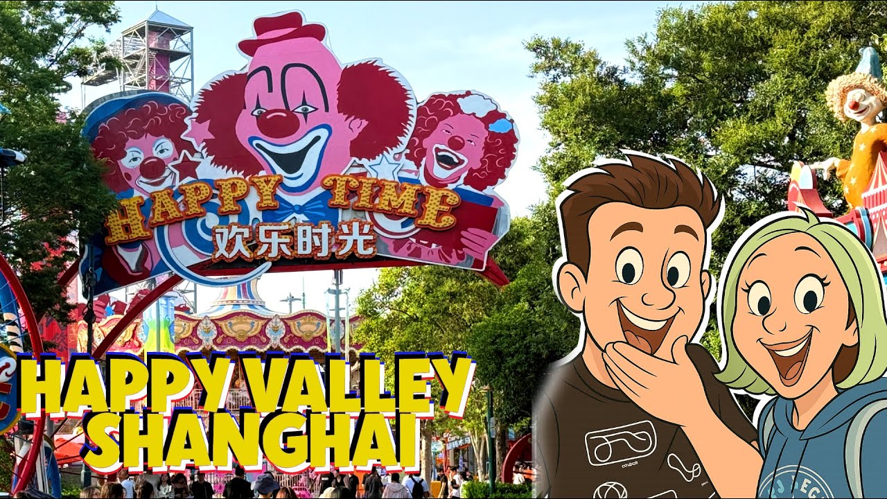 Happy Valley SHANGHAI | VERRÜCKTE Eindrücke in ersten richtigem FREIZEITPARK! |Mission ASIA: Tag 4