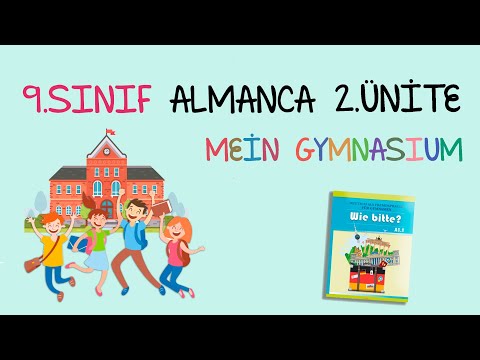 9.Sınıf Almanca | 2.Ünite - Mein Gymnasium (Part 2)