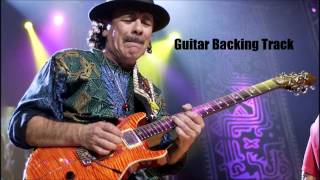 Video thumbnail of "Santana - Love Is You [Guitar Backing Track]"
