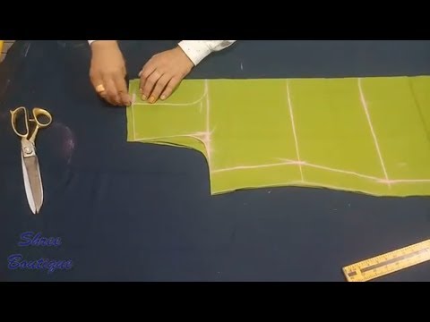 Large size XXXL Suit/Kameez cutting step by step - 동영상