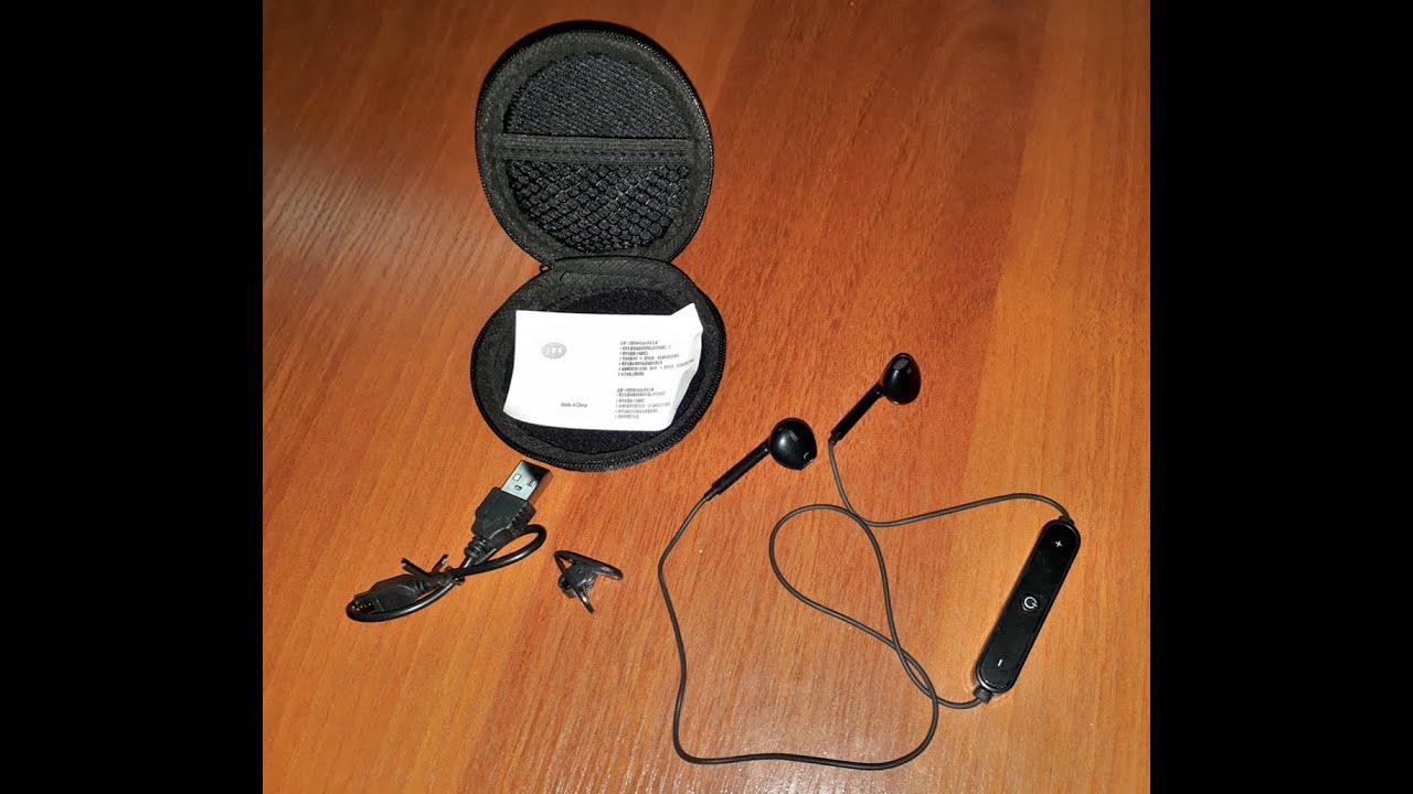 Блютуз наушники в круглом чехле - YouTube