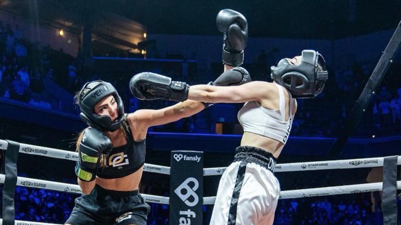 Andrea Botez Destroys Dina Belenkaya: Epic Boxing Highlights