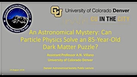 Dark Matter: The Particle Hypothesis.