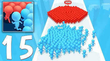 Count Masters Stickman Clash Level 15 Gameplay Walkthrough